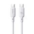 Baseus Silky Series Fast Charging Cable Type-C to Type-C 100W 1M - White
